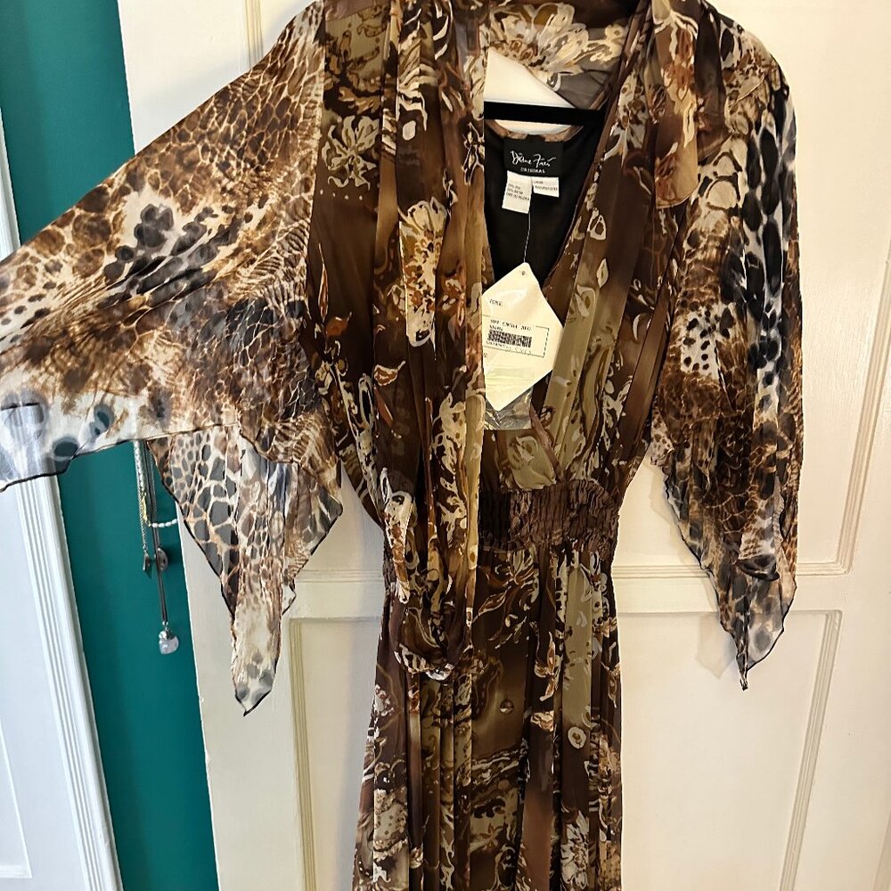 Vintage Original Diane Freis dress- size 10